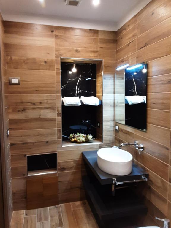 Koupelna v ubytování B&B Sa Costera