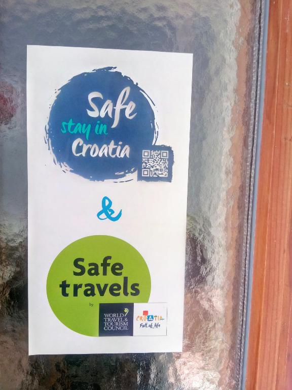 Certifikát, hodnocení, plakát nebo jiný dokument vystavený v ubytování Accommodation Zara