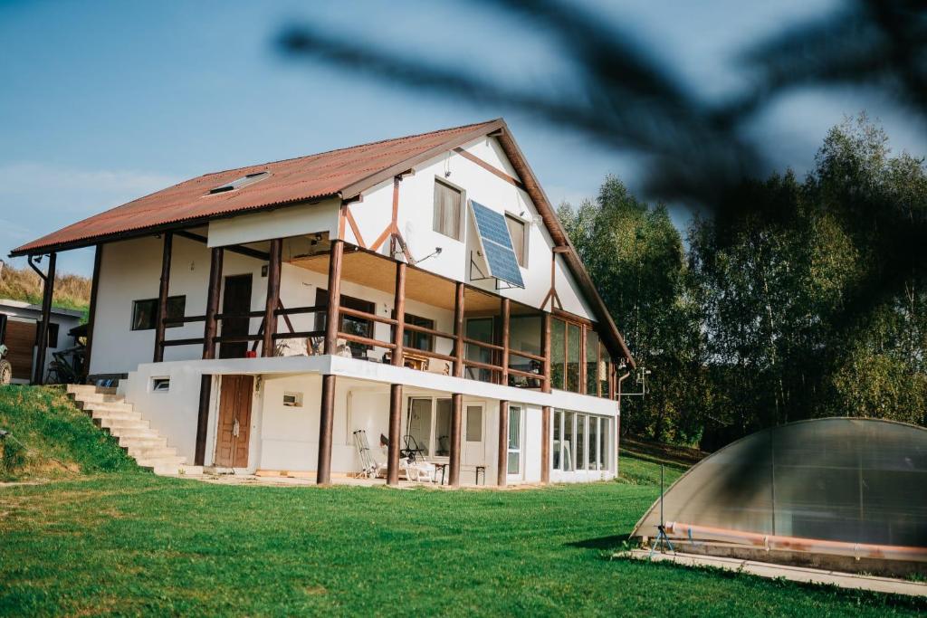 Budova, kde se prázdninový dům nachází