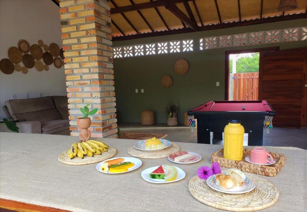  Casa Primatas Quarto Cajueiro e-ou Quarto Carnaúba - 850m da praia