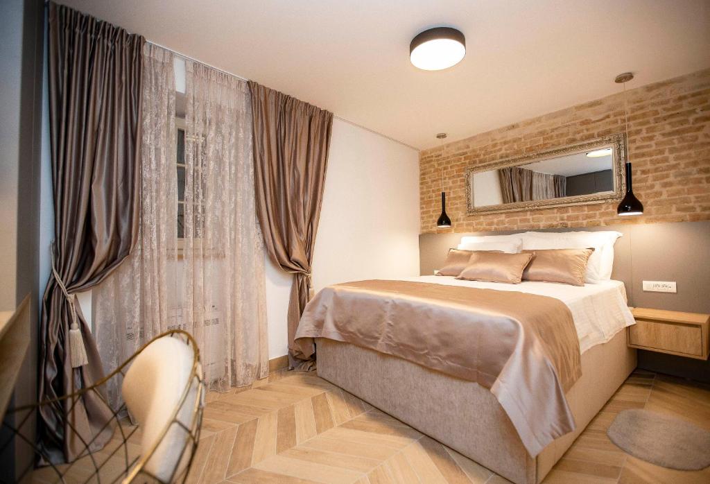 Posteľ alebo postele v izbe v ubytovaní Luxury Apartments Lilly 1