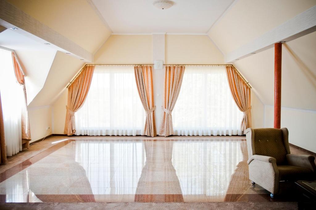Posezení v ubytování Hotel Oleńka
