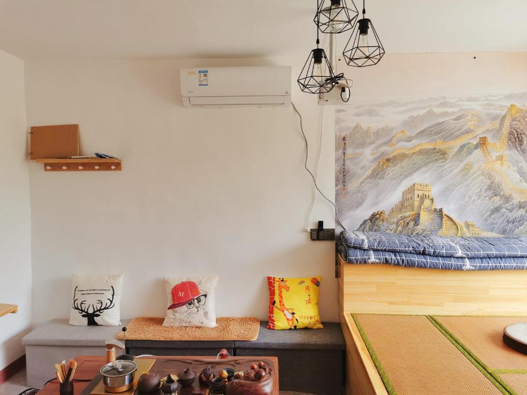 Postel nebo postele na pokoji v ubytování Air Cloud Guesthouse