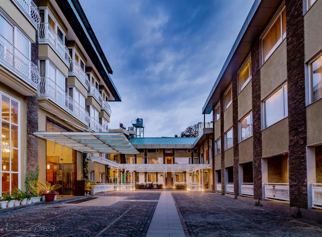 Budova, kde se hotel nachází