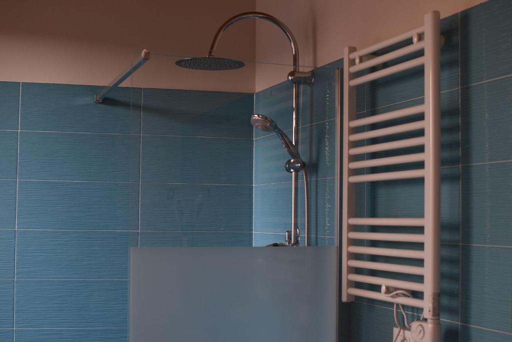 A bathroom at Hotel Cavallo Bianco