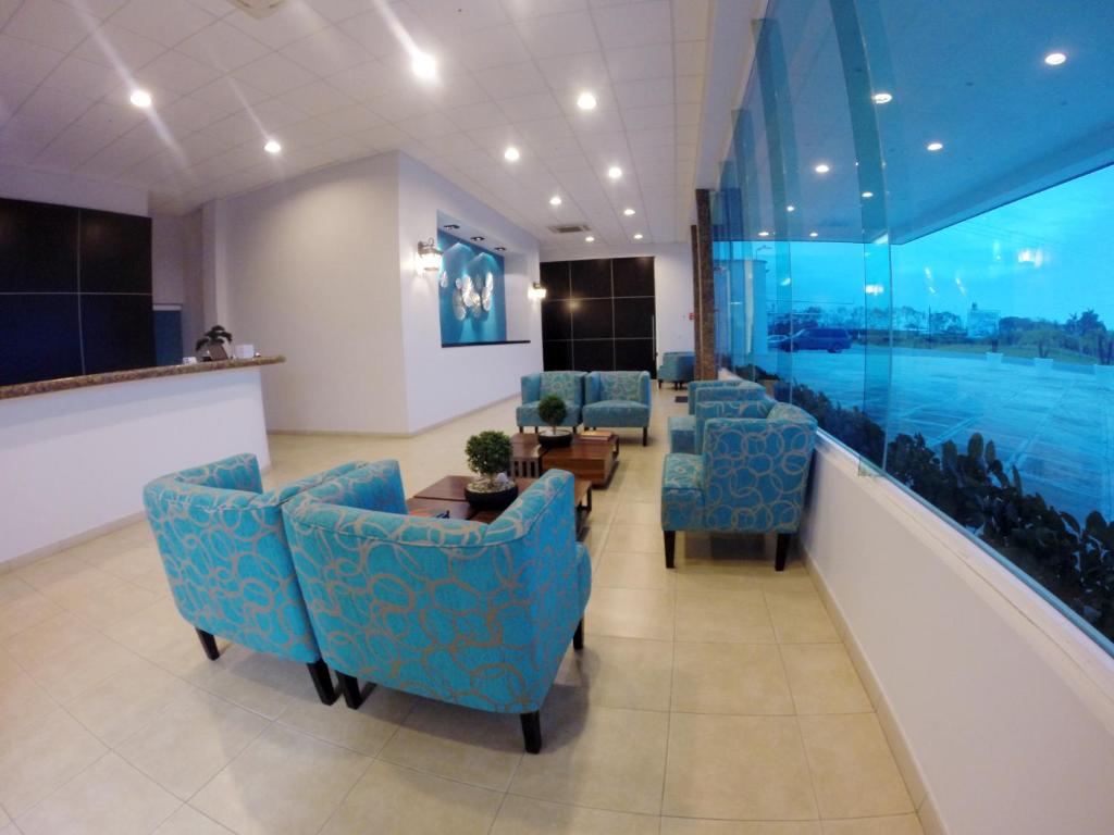 Posezení v ubytování Hotel Aqua Spa & Resort