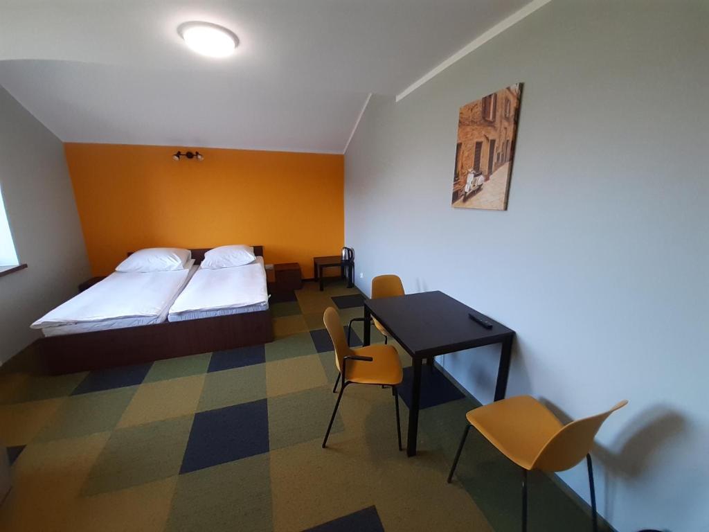 Postel nebo postele na pokoji v ubytování Willa Czajki