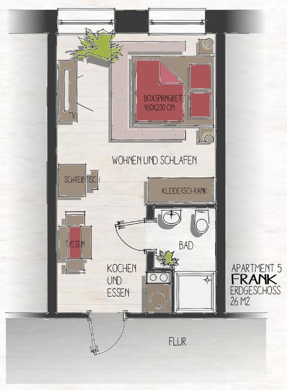 Villa Backstein OBO19 - Apartamento Frank