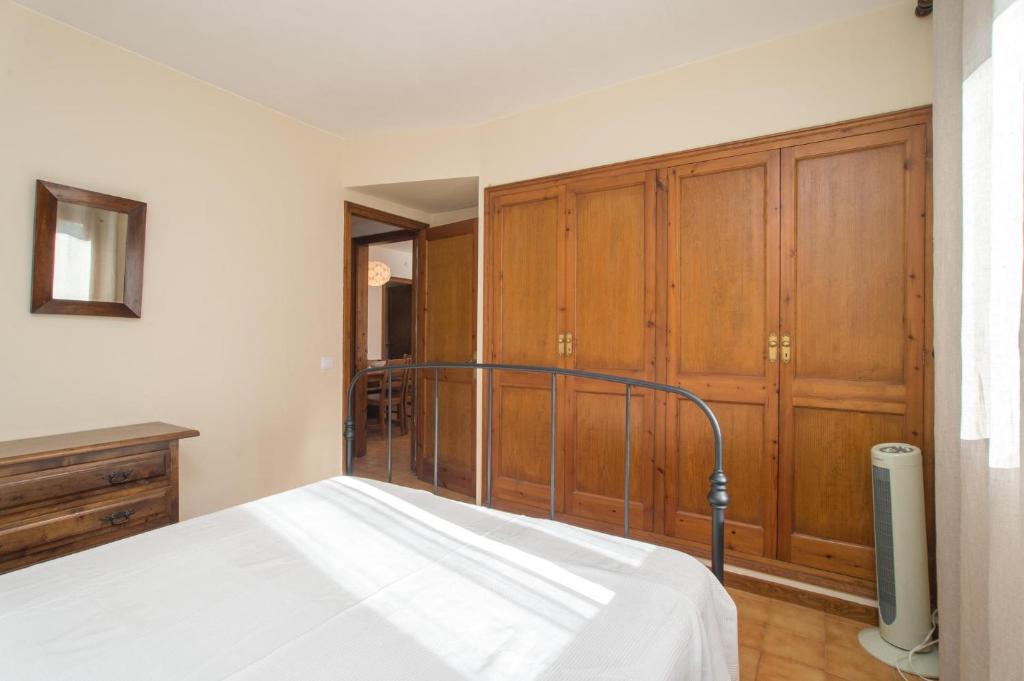 Postel nebo postele na pokoji v ubytování K-4 CALELLA DE PALAFRUGELL, 4 Pax