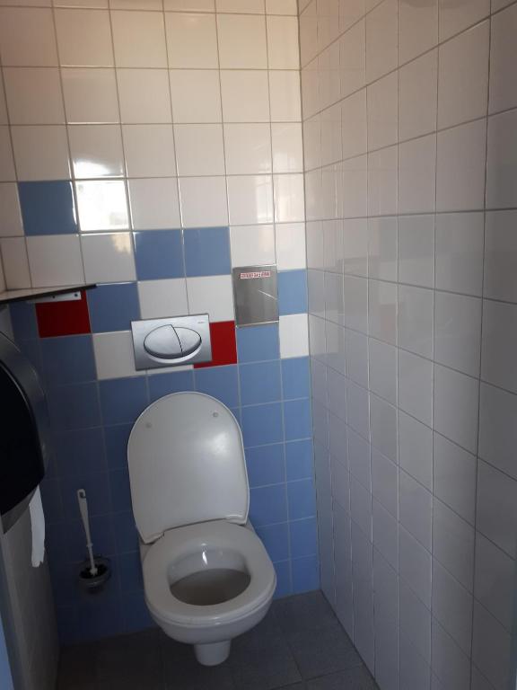 Koupelna v ubytování Caravan Petiet
