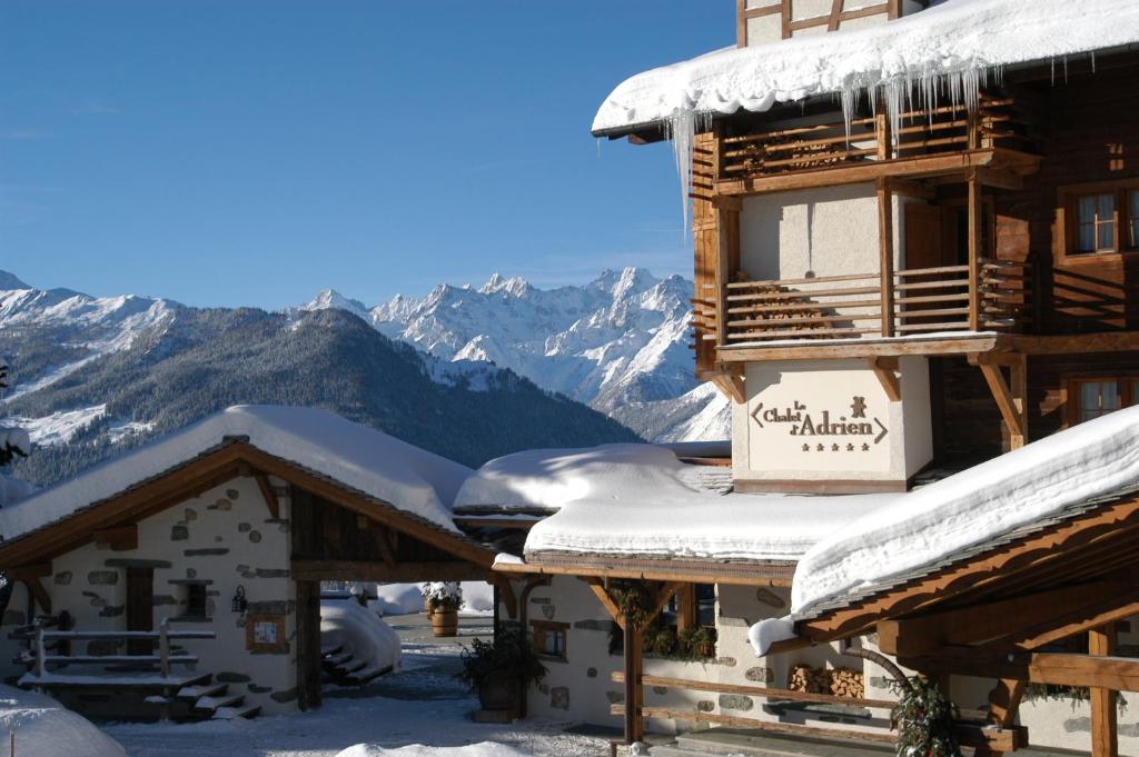 Chalet d'Adrien en invierno