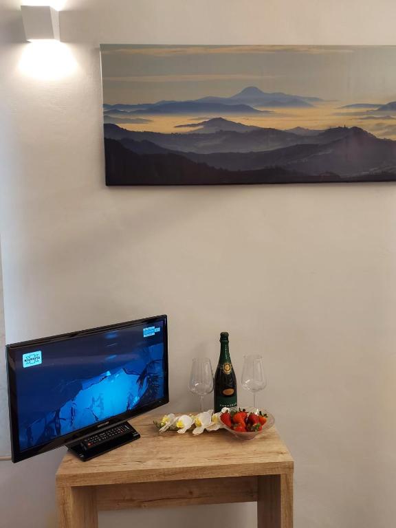 Nápoje v ubytovaní Casa Vacanze Piccolpasso 20