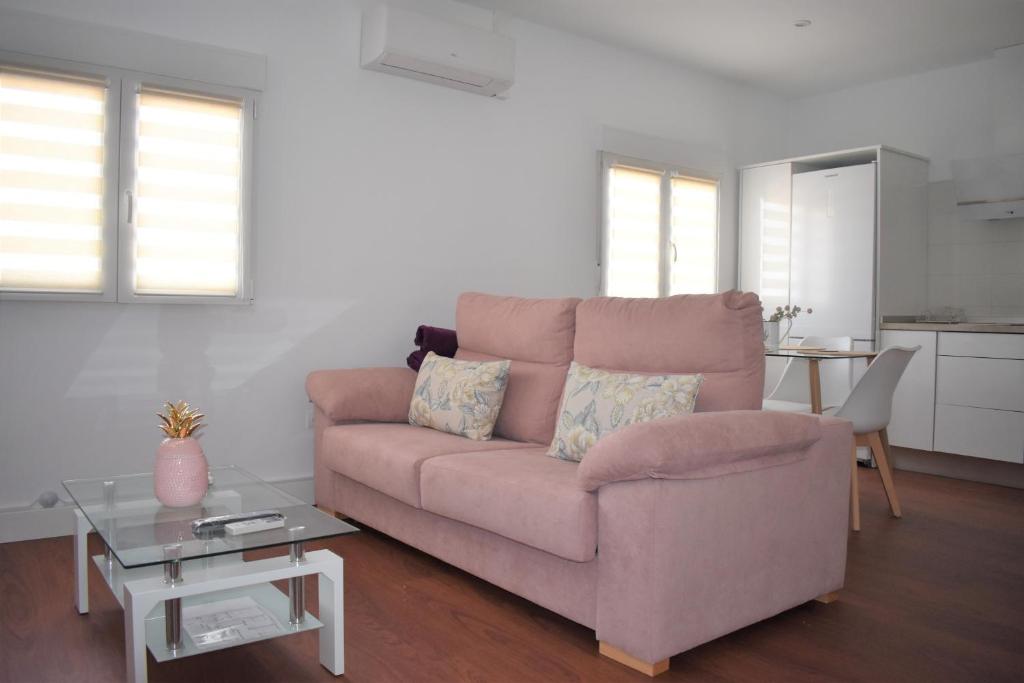 Posezení v ubytování Apartamentos R66