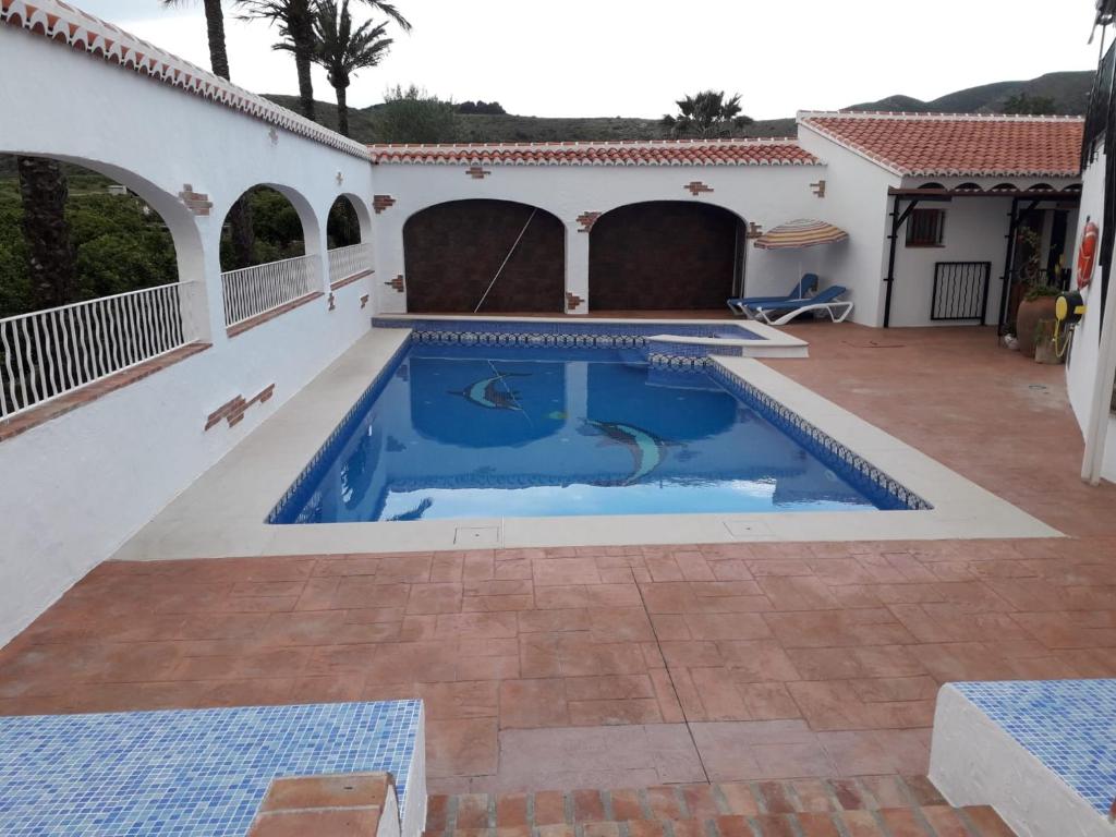 The swimming pool at or close to CASITA RUSTICA DE INVITADOS (NEXT TO XATIVA)