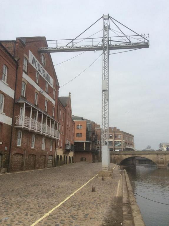 Woodsmill Quay Apartments in York, North Yorkshire, England