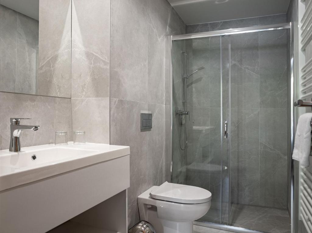 Koupelna v ubytování R31 Residence