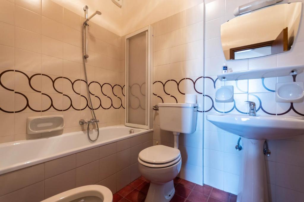 Kúpeľňa v ubytovaní Casa Carnevali
