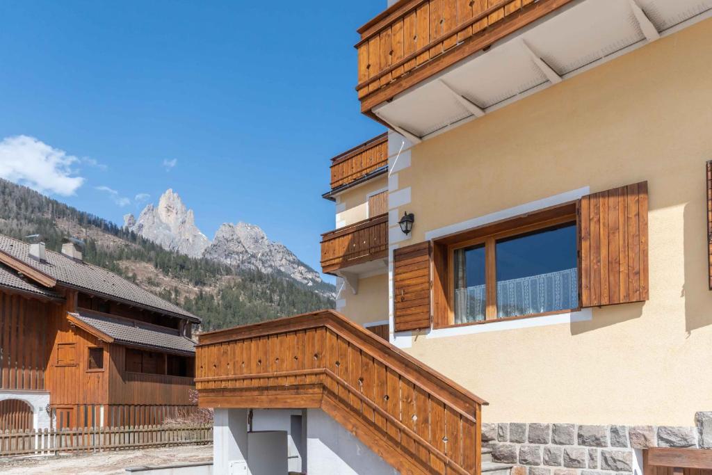 Výhľad na hory alebo výhľad na hory priamo z apartmánu