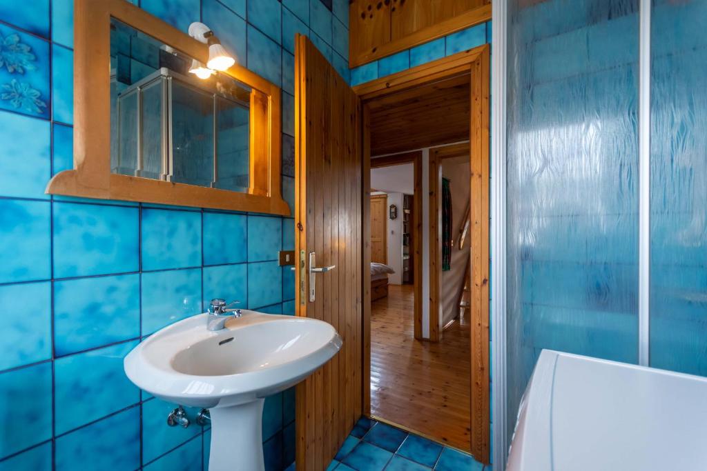 Koupelna v ubytování Villa Margherita