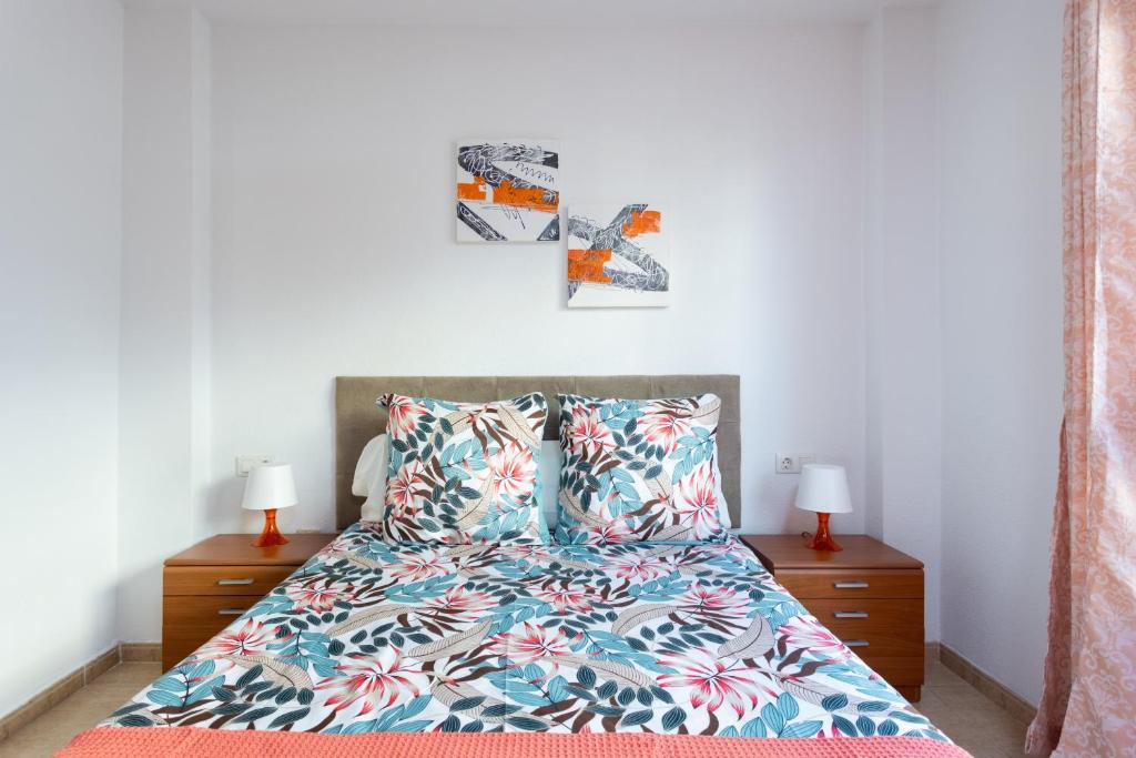 Posteľ alebo postele v izbe v ubytovaní Home2Book Duplex Callao Salvaje Beach & Wifi