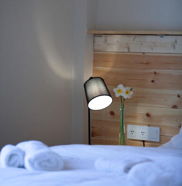 Postel nebo postele na pokoji v ubytování Lahili Boutique Hotel