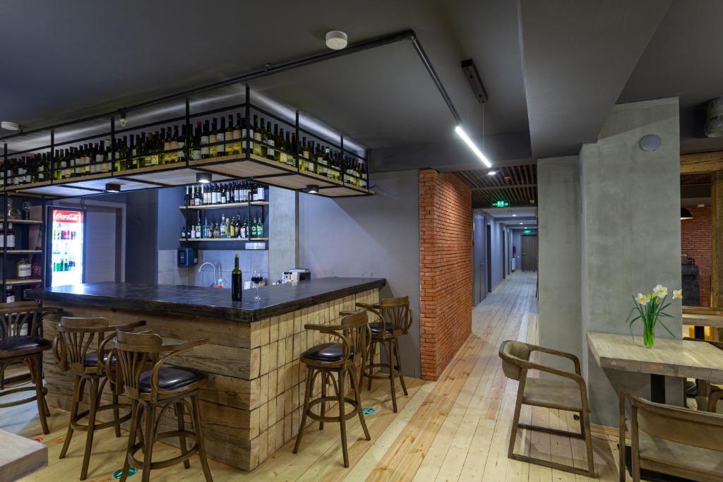 Lounge nebo bar v ubytování Lahili Boutique Hotel