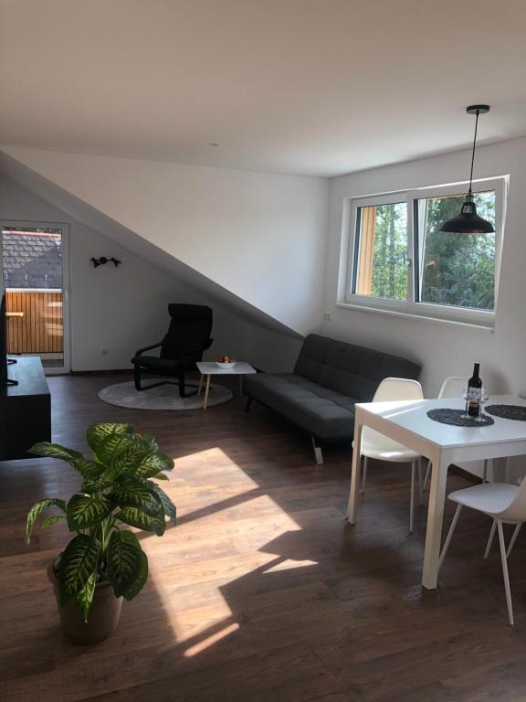 Posezení v ubytování Haus Geiger