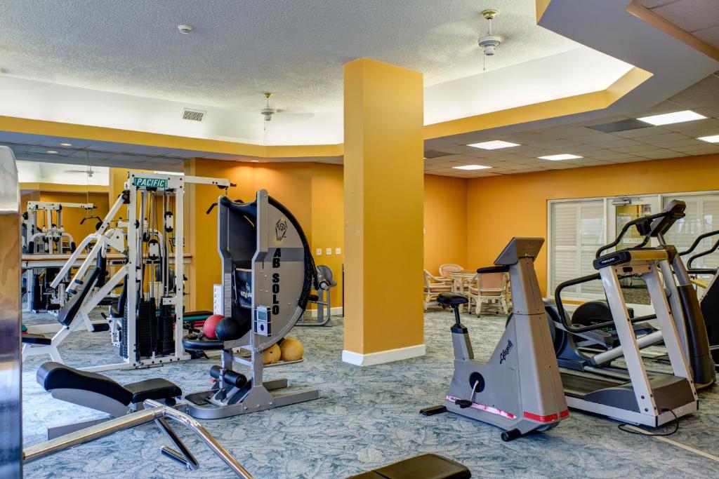 Fitness centrum a/nebo fitness zařízení v ubytování Discovery Beach Resort