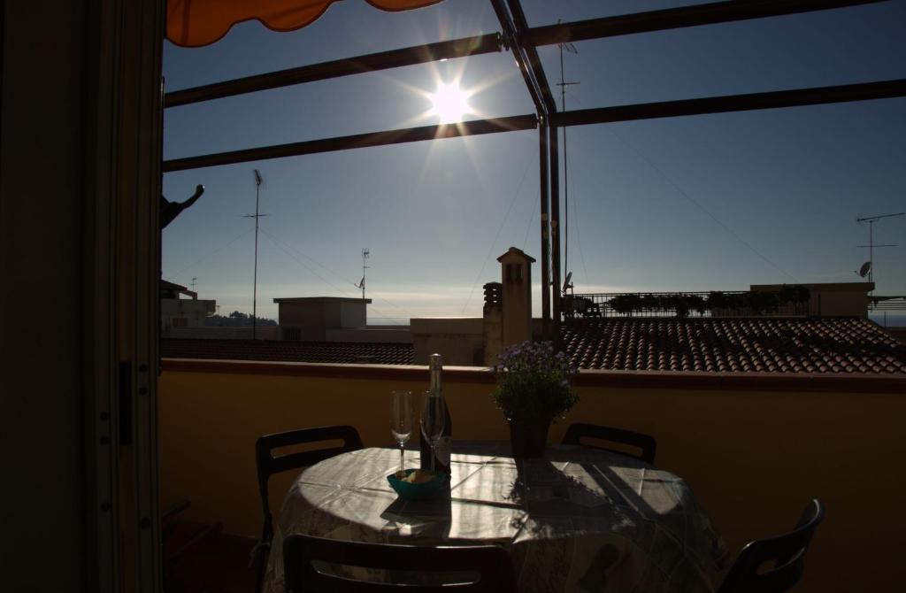 A balcony or terrace at Giulymar