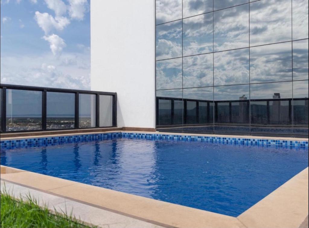  Flat em hotel no centro da cidade