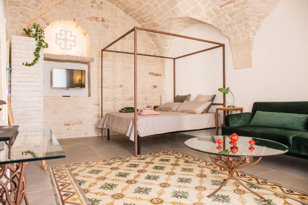 Televízia a/alebo spoločenská miestnosť v ubytovaní La Casa di Agata