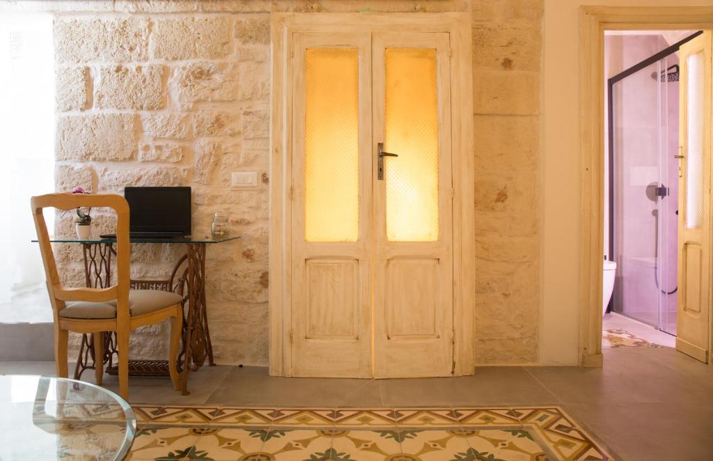 Televízia a/alebo spoločenská miestnosť v ubytovaní La Casa di Agata