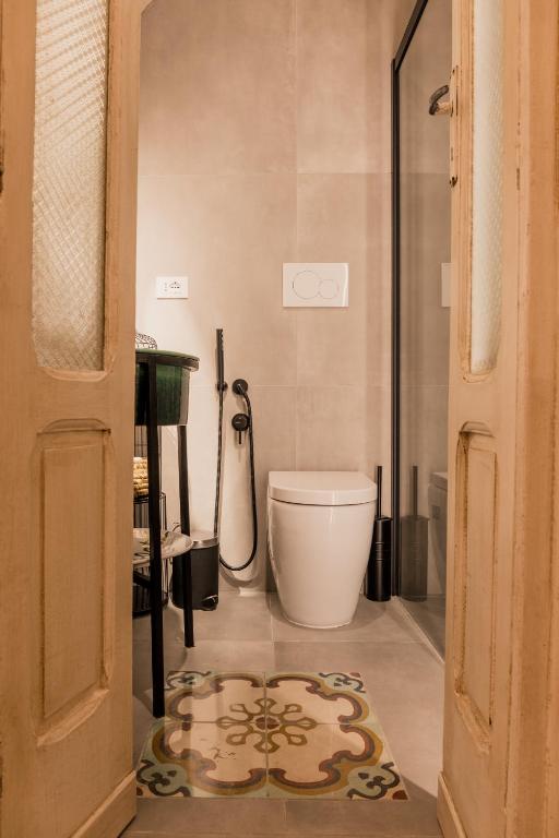 Kúpeľňa v ubytovaní La Casa di Agata