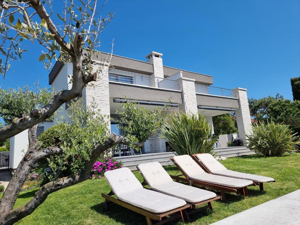 Zahrada ubytování Villa Ivan Umag