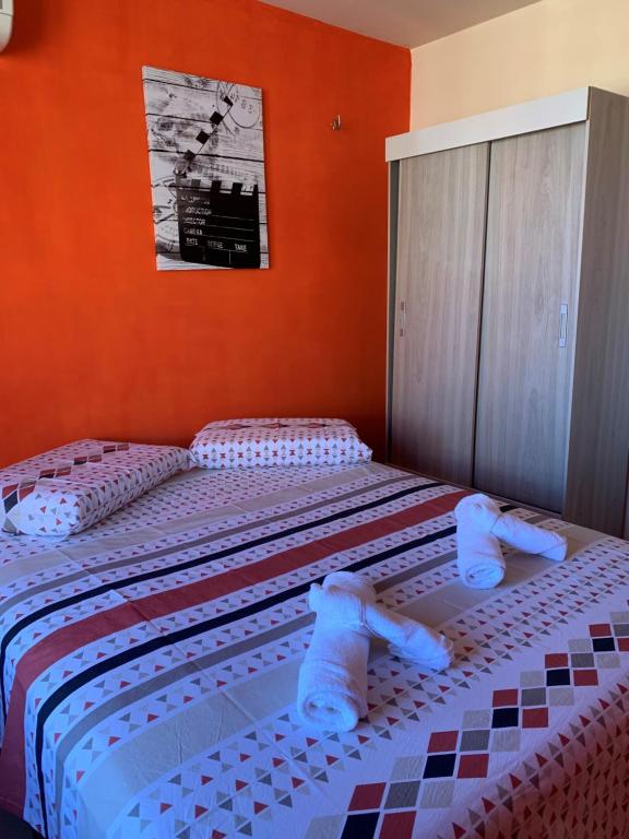  Apartamento mobiliado vista mar-Wi-Fi 2 quarto -Academia-AR cond.