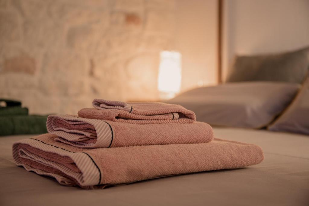 Posteľ alebo postele v izbe v ubytovaní La Casa di Agata