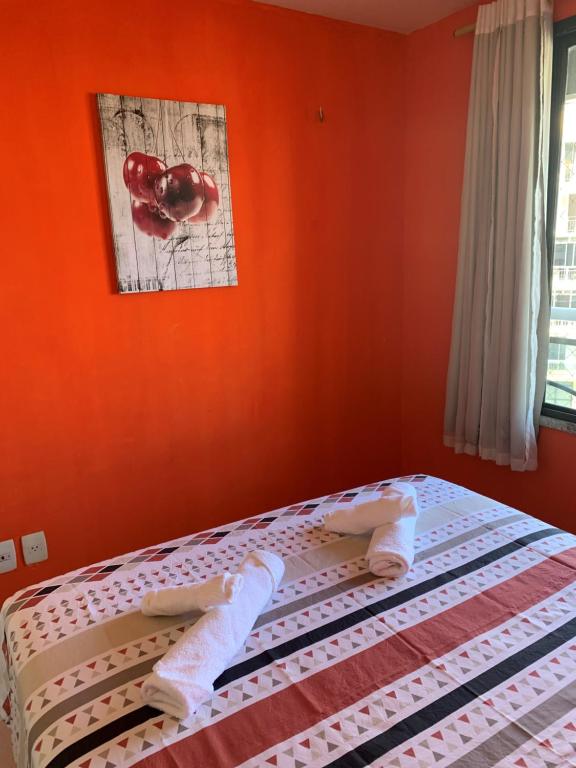  Apartamento mobiliado vista mar-Wi-Fi 2 quarto -Academia-AR cond.
