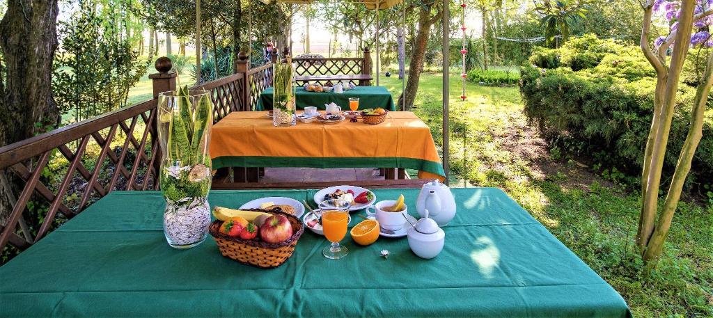 Vonkajšia záhrada v ubytovaní B&B La mia Oasi