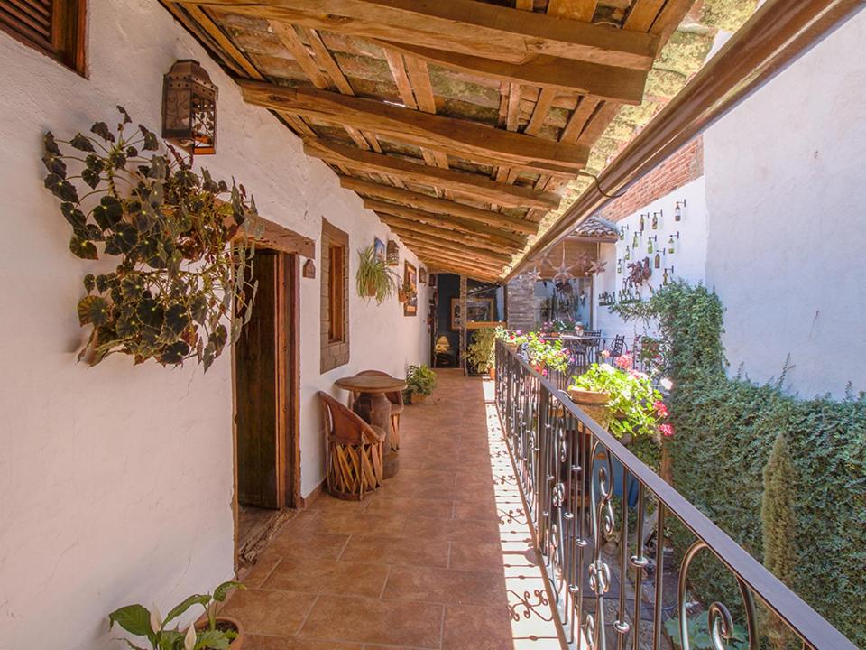 Balkón nebo terasa v ubytování Hotel Mi Pueblito Tapalpa