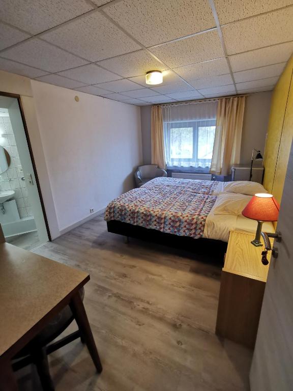 Postel nebo postele na pokoji v ubytování Chez Phil