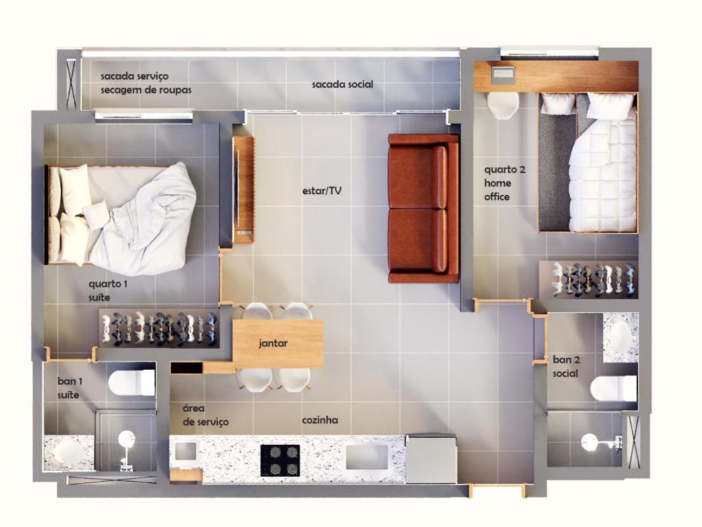  ApartamentoPronto - Vista da Cidade