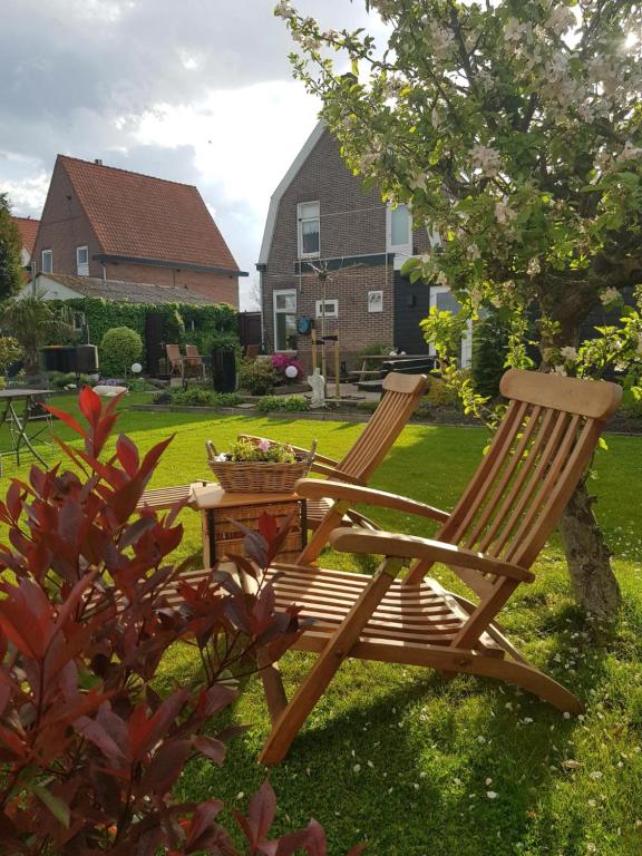 Zahrada ubytování B&B WELKOM Zierikzee