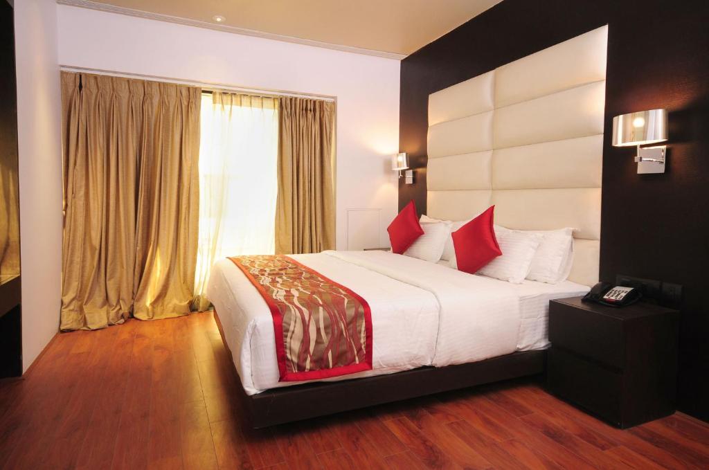 Postel nebo postele na pokoji v ubytování Hotel Senses