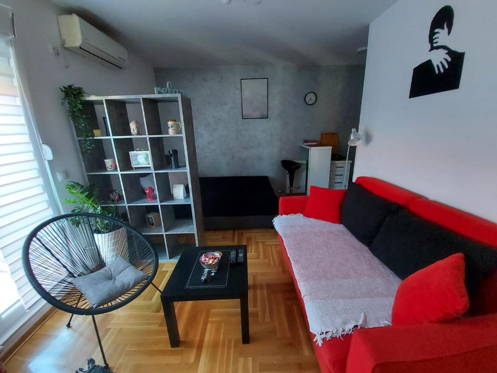 Posezení v ubytování Studio IKA