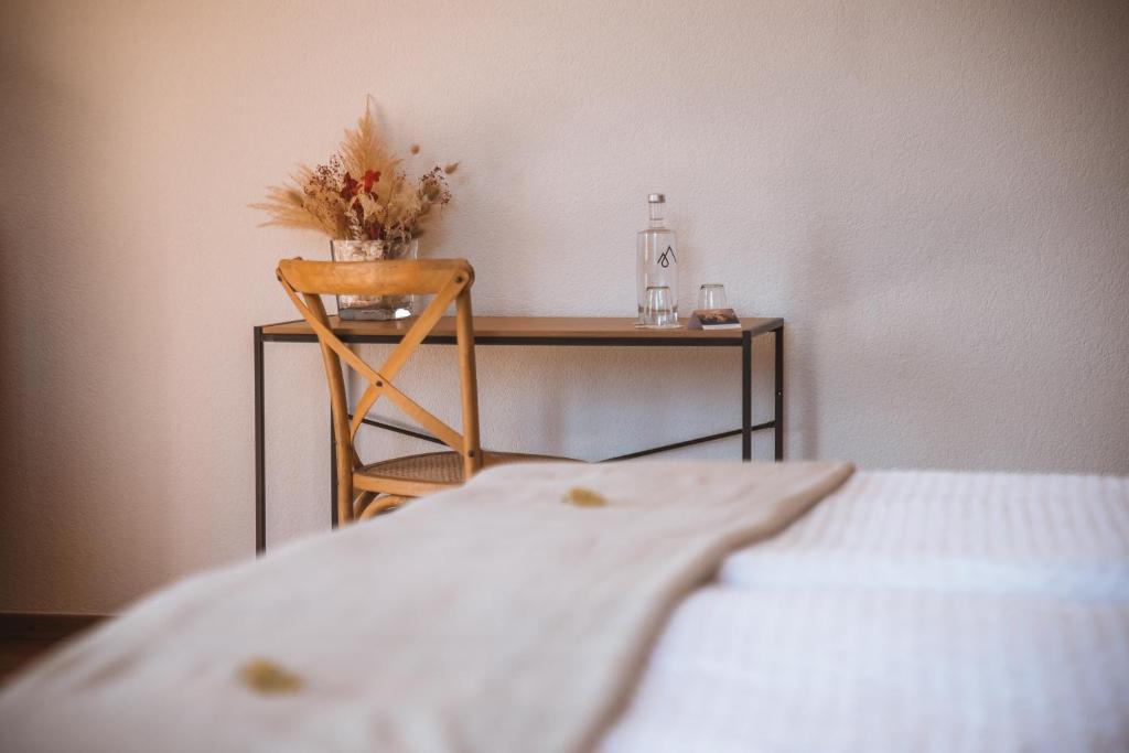 Postel nebo postele na pokoji v ubytování Hotel Splendide