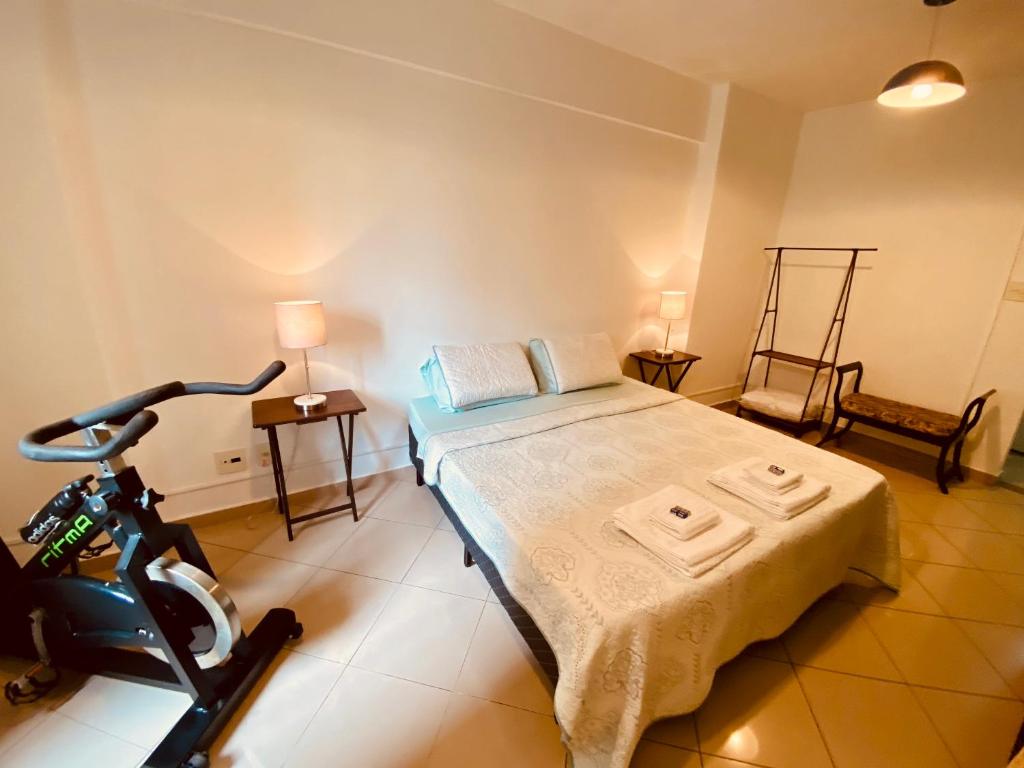  Apartamento VIP 2 quartos no Centro Histórico de São Paulo.