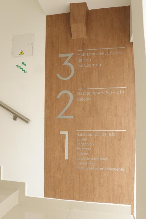 Půdorys ubytování Hotel Centro Monteria