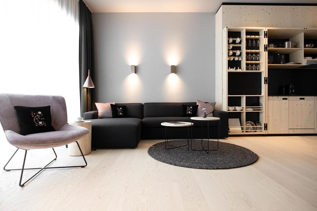 Posezení v ubytování Amrai Suites