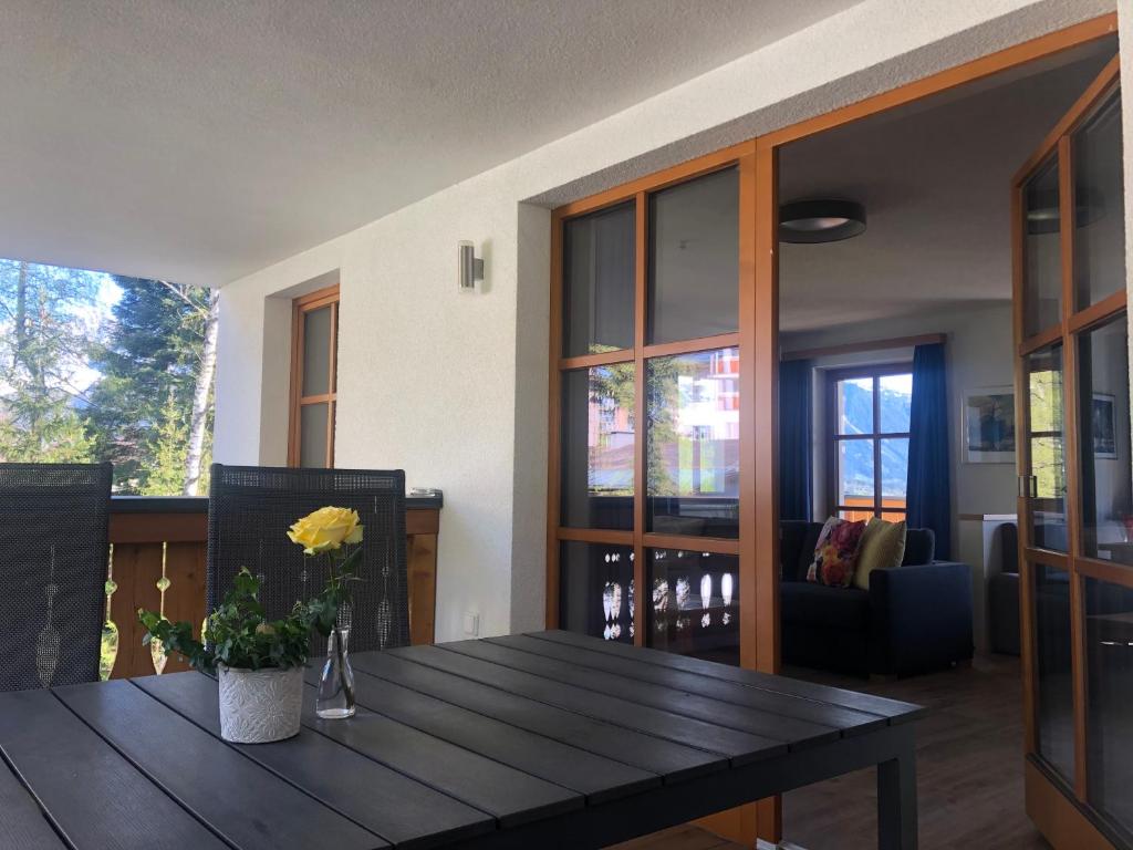 Posezení v ubytování Appartement Schwab Ski in & Out