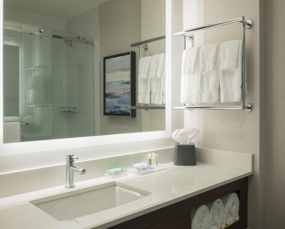 Holiday Inn Vancouver Downtown & Suites, an IHG Hotel tesisinde bir banyo